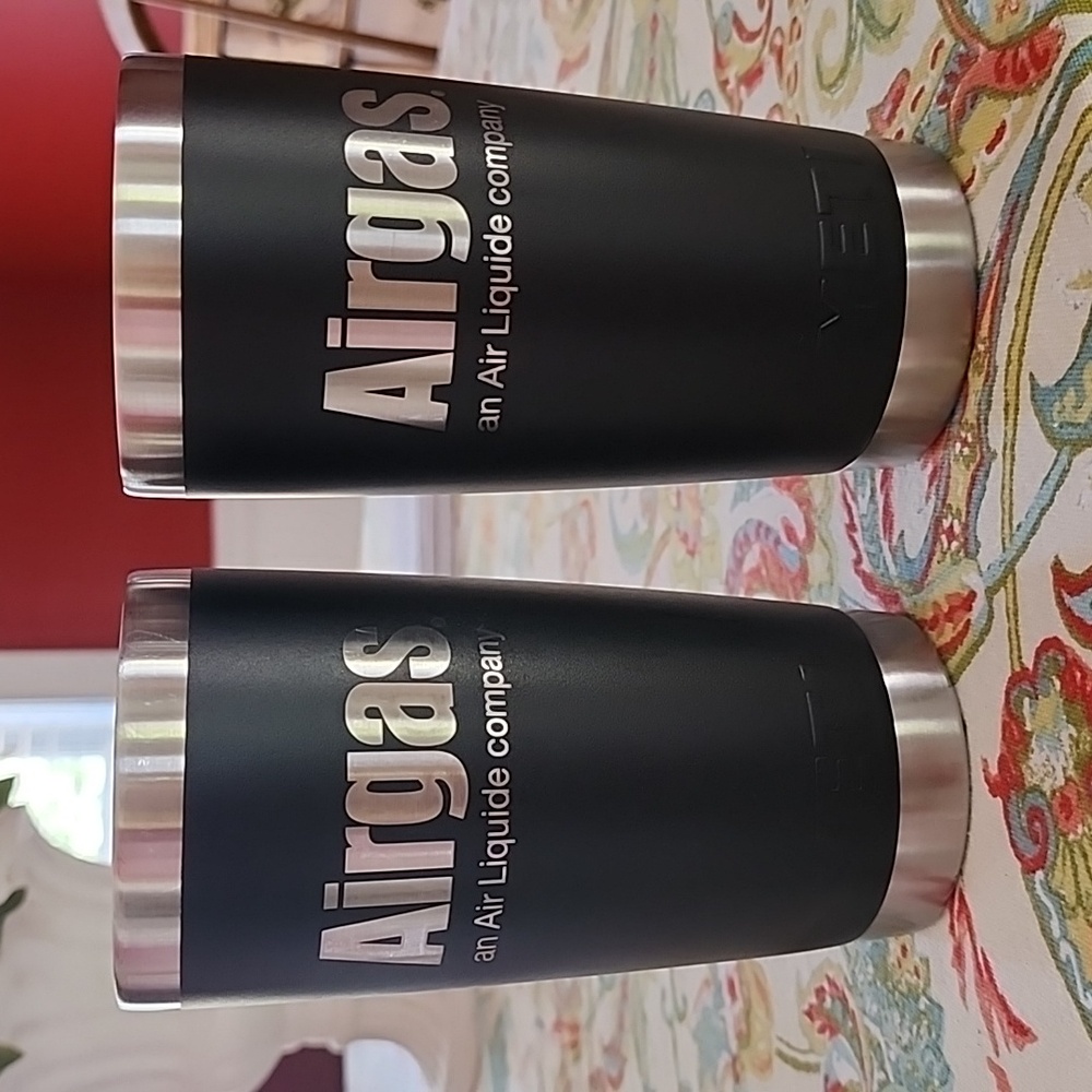 Yeti logo cups $15 each or $30 for both
